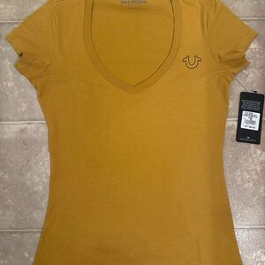 True Religion Golden Short Sleeve Tee